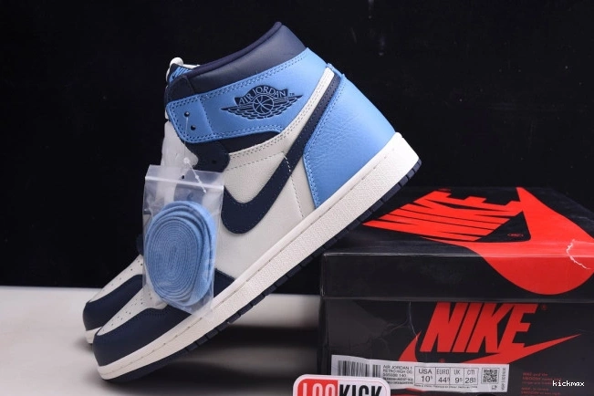 Rep MAX OG Obsidian 1 555088-140 High Retro Air Jordan 0810